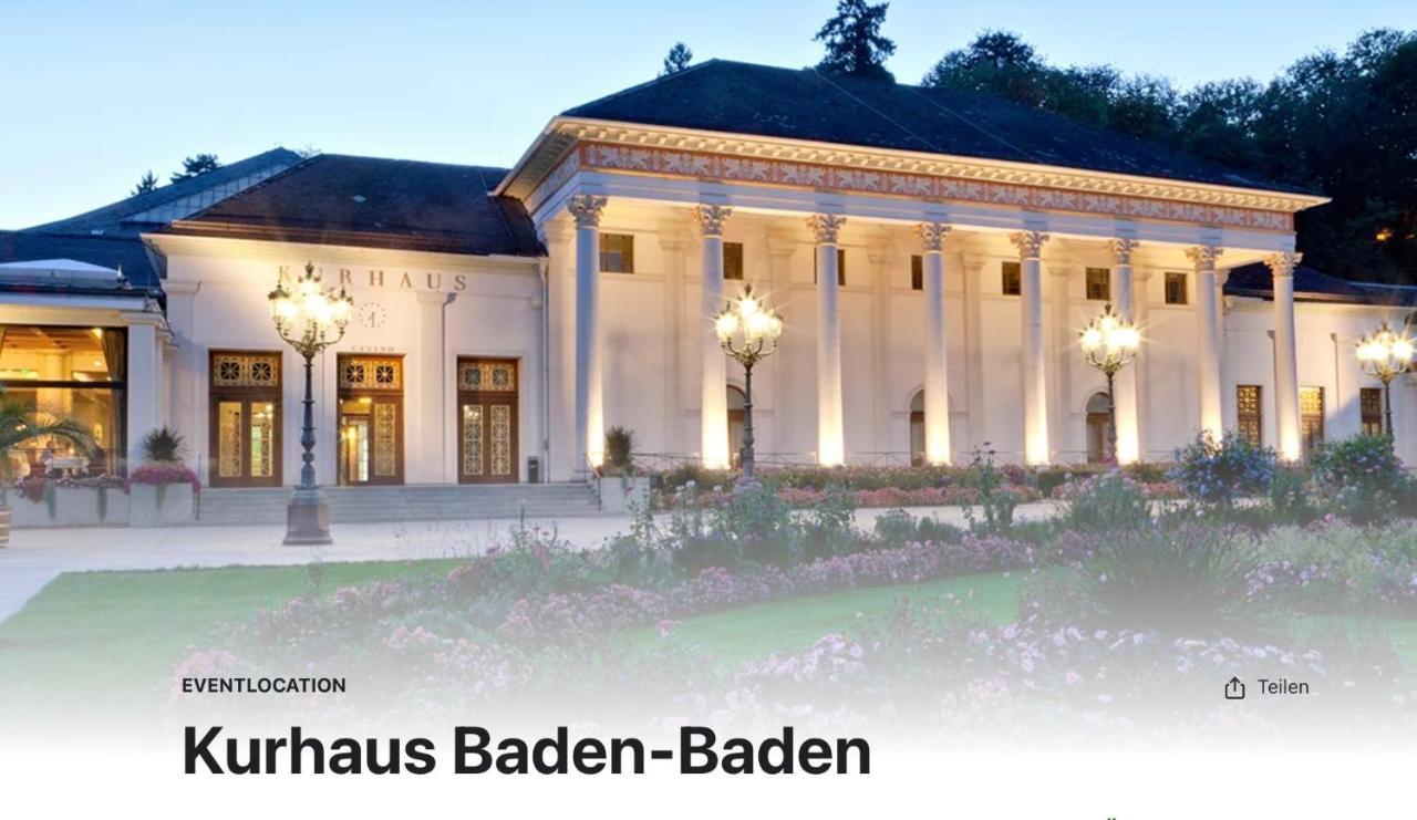 Luxus Apartment Am Fremersberg - Zentral - Mit Sauna & Badewanne بادن بادن المظهر الخارجي الصورة